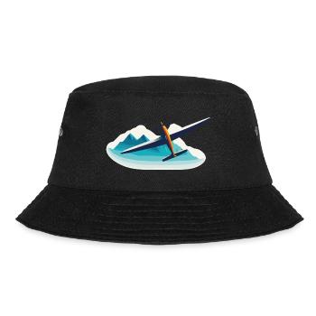 OrangeBluewings - Bucket Hat - black - Front - Lela (165cm)