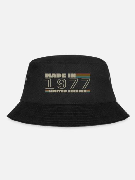 Cadeau d'anniversaire 1977 vintage 1977 né en 1977 - Bob - noir