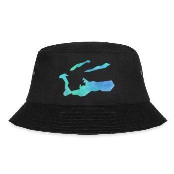 Kaiman Inseln - Bucket Hat - Schwarz - Vorne - Lela (165cm)