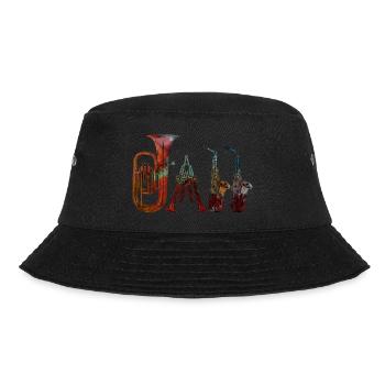 jazz - Bucket Hat - black - Front - Lela (165cm)