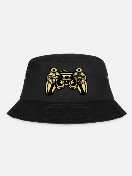 Gaming - Bucket Hat - Schwarz