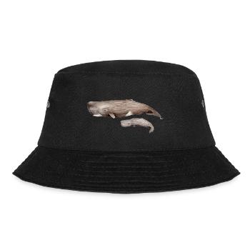 Cachalot - Sperm whale - Sperm whales - Bucket Hat - black - Front - Lela (165cm)