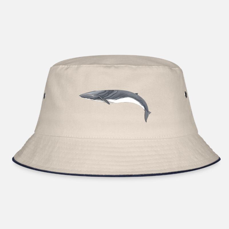 Fin Whale - Fin whale - Rorqual commun Bucket Hat
