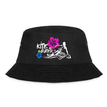 Kitesurf Kitesister - Bucket Hat - Schwarz - Vorne - Lela (165cm)