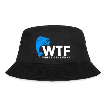 Fish fishing - Bucket Hat - black - Front - Lela (165cm)