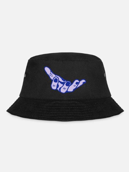 hand open hand open offene mano - Bucket Hat - black