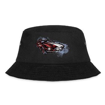 Reise-Rennwagen - Bucket Hat - Schwarz - Vorne - Lela (165cm)