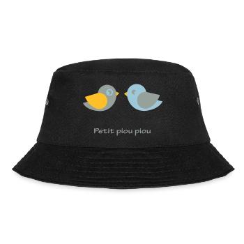 petit piou piou bébé - Bucket Hat - black - Front - Lela (165cm)