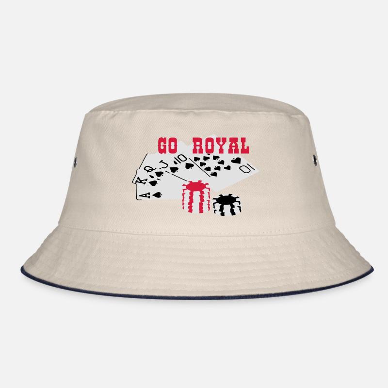 Royal Flush GO ROYAL Bucket Hat
