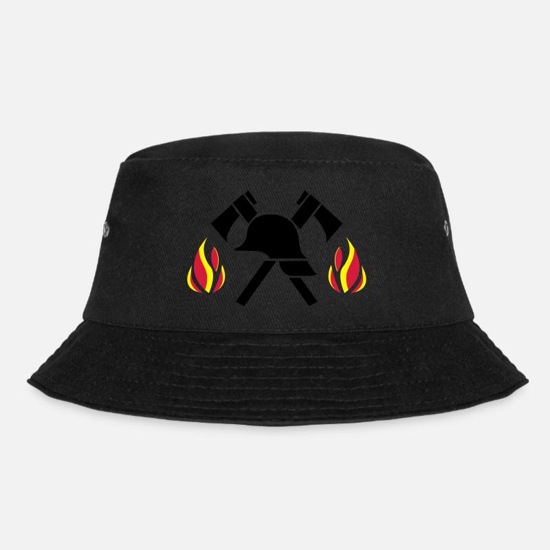 firefighter - Bucket Hat - Schwarz