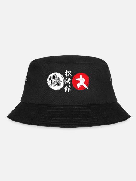 Karate Shotokan Tiger logo - Bucket Hat - black