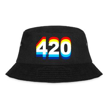 420 - Bucket Hat - Schwarz - Vorne - Lela (165cm)