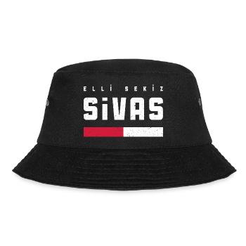 Sivas 58 - Bucket Hat - black - Front - Lela (165cm)