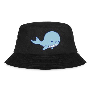 Wal Baby Clipart - Bucket Hat - Schwarz - Vorne - Lela (165cm)
