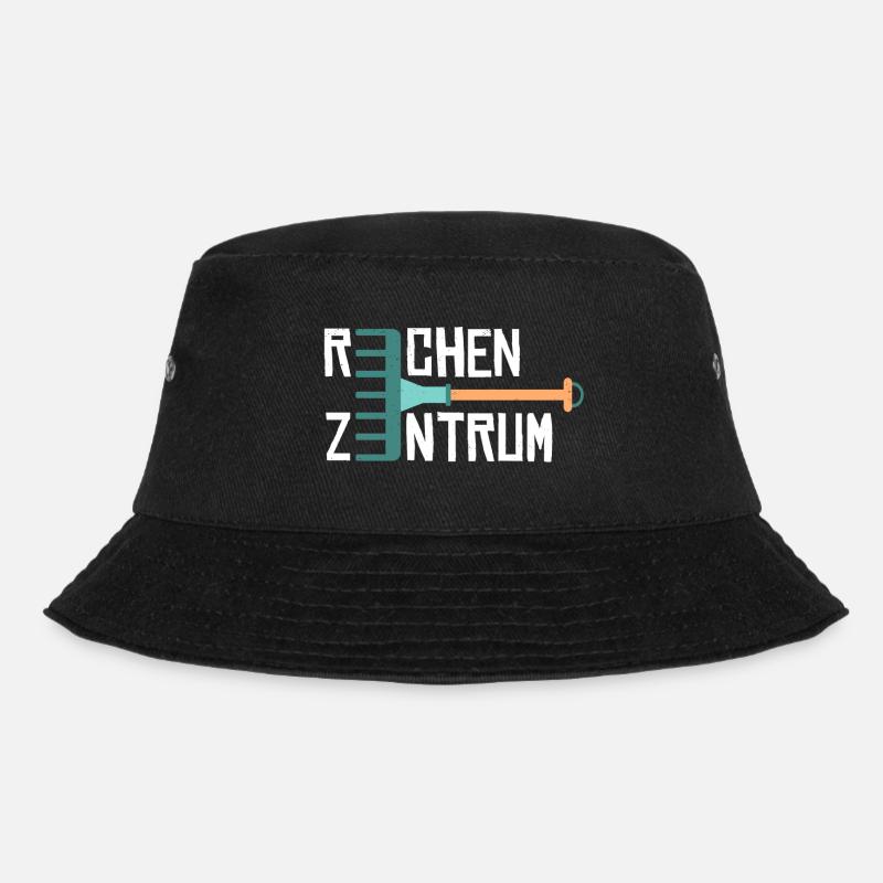 Garten Rechenzentrum - Bucket Hat - Schwarz