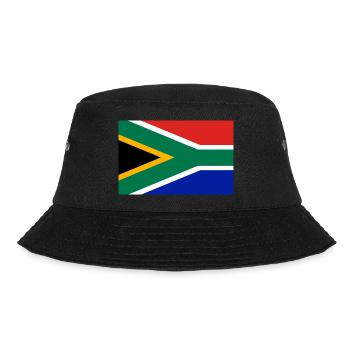 Drapeau de l’Afrique du Sud - Bob - noir - Devant - Lela (165cm)