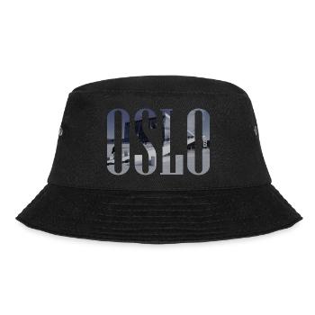 Oslo, Norway, Opera House, Norwegian Opera - Bucket Hat - black - Front - Lela (165cm)