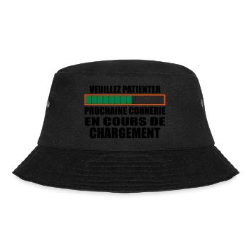Connerie chargement cadeau humour - Bob - noir - Devant - Lela (165cm)