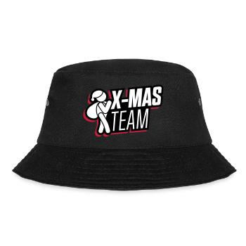 christmas xmas team christmas - Bucket Hat - black - Front - Lela (165cm)