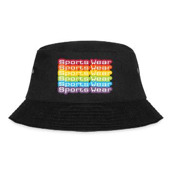Sports Wear Rainbow two - Bucket Hat - black - Front - Lela (165cm)