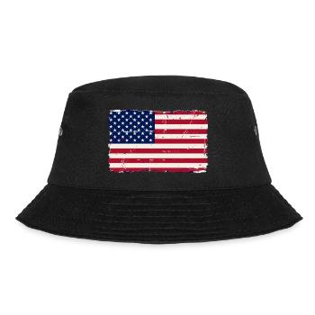 Drapeau des États-Unis - Drapeau des États-Unis d’Amérique - Bob - noir - Devant - Lela (165cm)