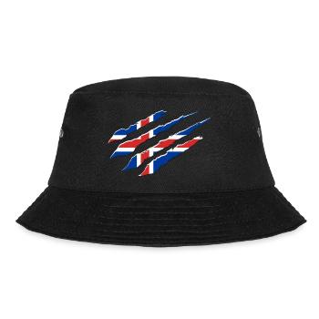 Islande Drapeau Rayures Pavillon islandais Patrie - Bob - noir - Devant - Lela (165cm)