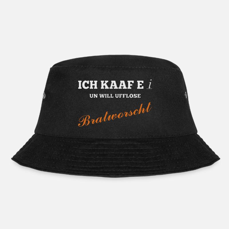 Bratworscht - Bucket Hat - Schwarz