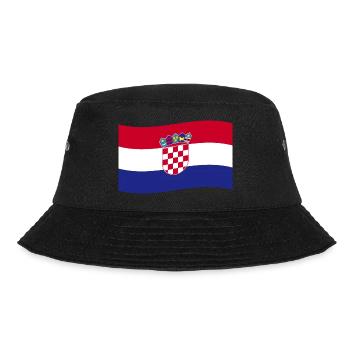 Drapeau Croatie Hrvatska pays Croatie décoration croate - Bob - noir - Devant - Lela (165cm)