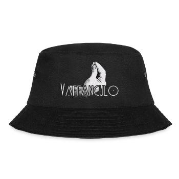 Vaffanculo Italienisch Italiener Italien Lustig - Bucket Hat - Schwarz - Vorne - Lela (165cm)