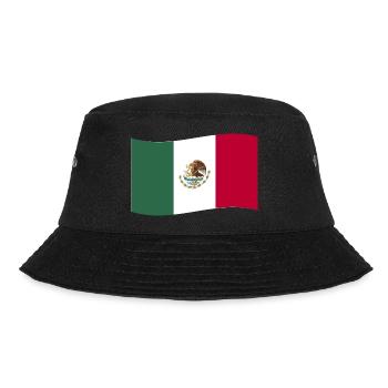 Drapeau Du Mexique Drapeau Mexique Armoiries mexicaines - Bob - noir - Devant - Lela (165cm)
