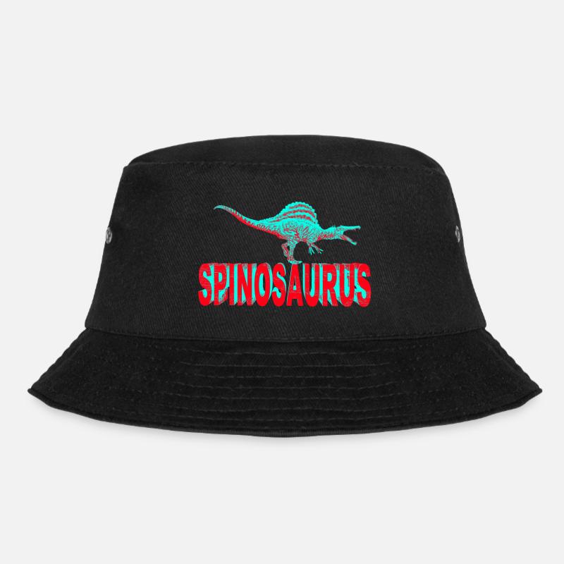 Dinosaurier Spinosaurus - Bucket Hat - Schwarz