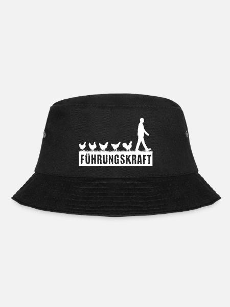 Hühner Führungskraft Hühner Bauer - Bucket Hat - Schwarz
