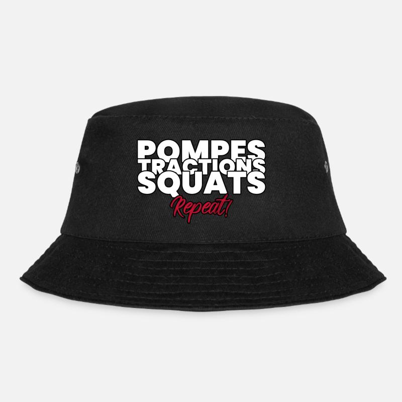 Idée cadeau homme musculation - Bob - noir