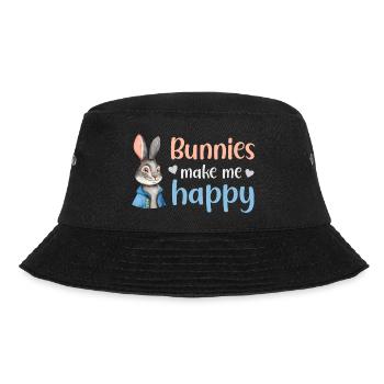 Rabbit Rabbit - Bucket Hat - black - Front - Lela (165cm)