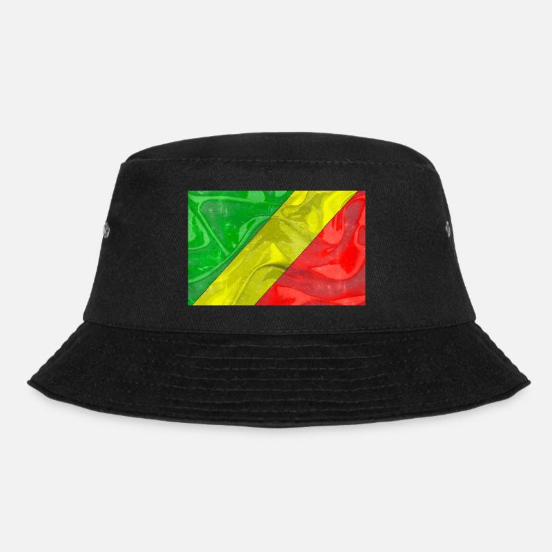 Congo Collection 'by nikkkooo - Bucket Hat - black
