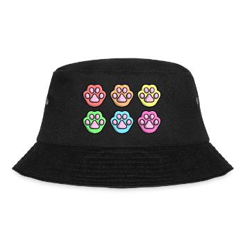 Mignon Cat Paw Gay Queer Flag Drapeau LGBTQ - Bob - noir - Devant - Lela (165cm)