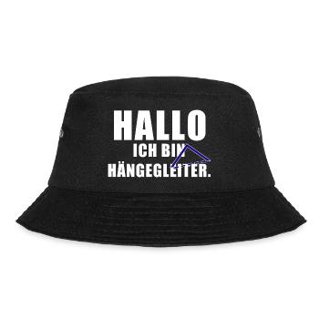 Hängegleiter - Bucket Hat - Schwarz - Vorne - Lela (165cm)
