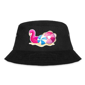 Strandspielzeug - Bucket Hat - Schwarz - Vorne - Lela (165cm)
