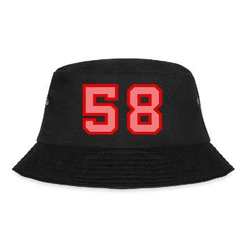 Cool Retro Retrostyle Numéro de maillot numéro de dos - Bob - noir - Devant - Lela (165cm)