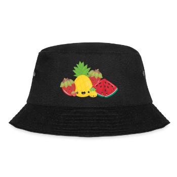 Fruit Party - Bucket Hat - Schwarz - Vorne - Lela (165cm)