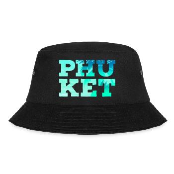 Phuket - Bucket Hat - Schwarz - Vorne - Lela (165cm)