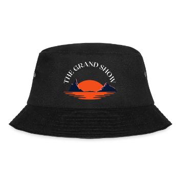 Der große Show-Sonnenuntergangsrücken - Bucket Hat - Schwarz - Vorne - Lela (165cm)