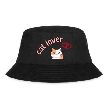 Cat lover - for the cat lover - good gift idea - Bob - noir - Devant - Lela (165cm)