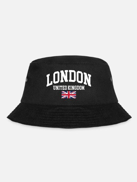 London - Bucket Hat - black