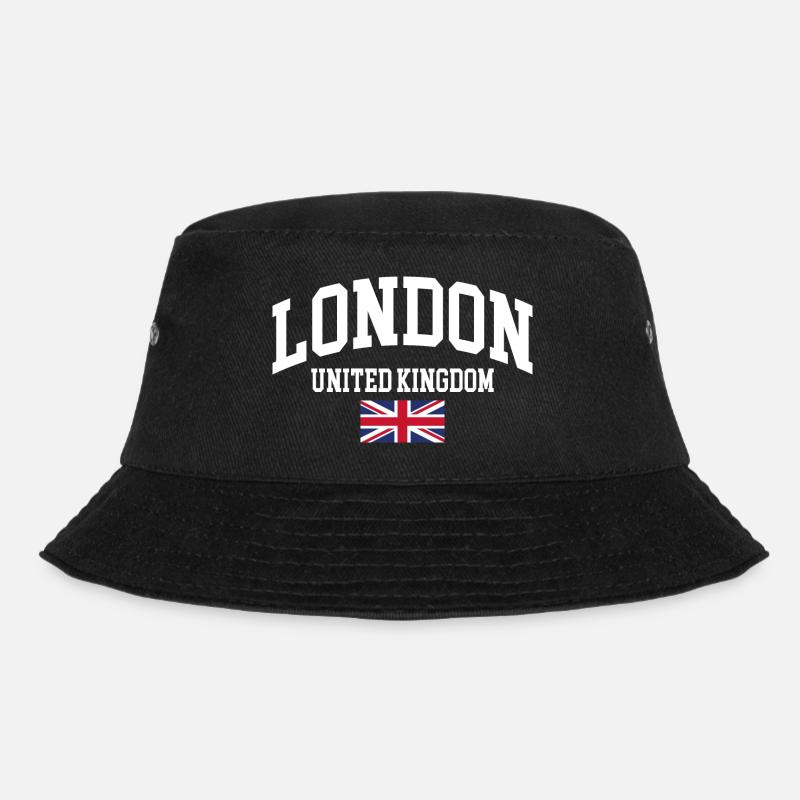 London - Bucket Hat - Schwarz