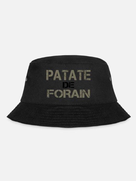 Patate de forain - Bob - noir