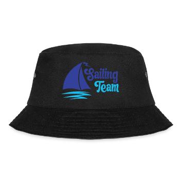 Sailing Team - Bucket Hat - Schwarz - Vorne - Lela (165cm)