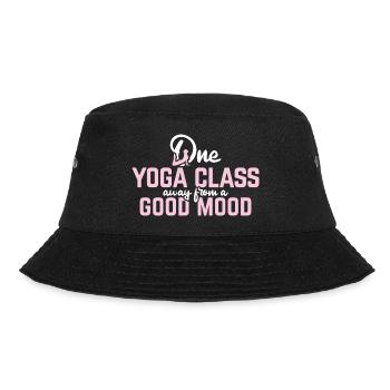 Yogalehrer Spruch Für Yogi Yoga - Bucket Hat - Schwarz - Vorne - Lela (165cm)