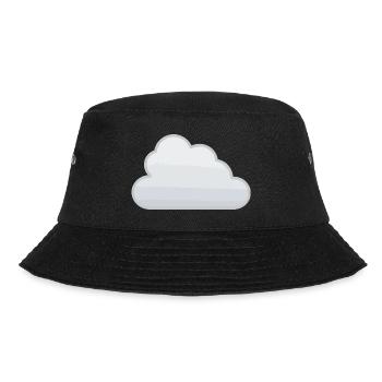 Cloud Cloud Sky Gift Idea - Bucket Hat - black - Front - Lela (165cm)