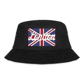 London - Bucket Hat - Schwarz - Vorne - Lela (165cm)
